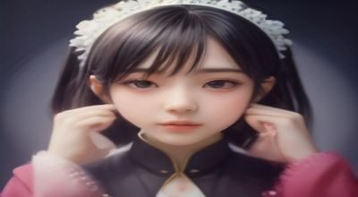 含羞草叶片在显微镜下的叶枕细胞结构示意图，蓝色背景科学风格